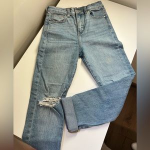 Girls adjustable waist denim Art Class